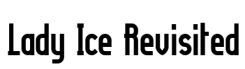 Lady Ice Revisited Font Image