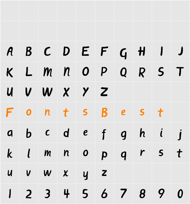 ScriptME New Character Map