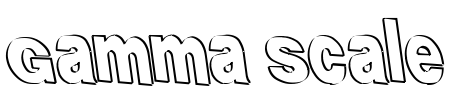 Gamma Scale