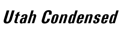 Utah Condensed