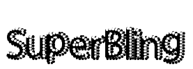 SuperBling Font Image