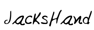 JacksHand Font Image