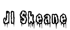 JI-Skeane Font Image