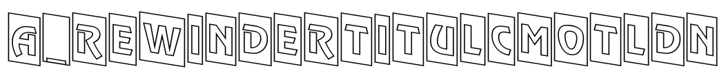 a_RewinderTitulCmOtlDn Font Image