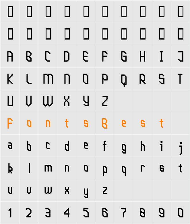 WhichitTwo Character Map