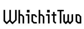 WhichitTwo Font Image