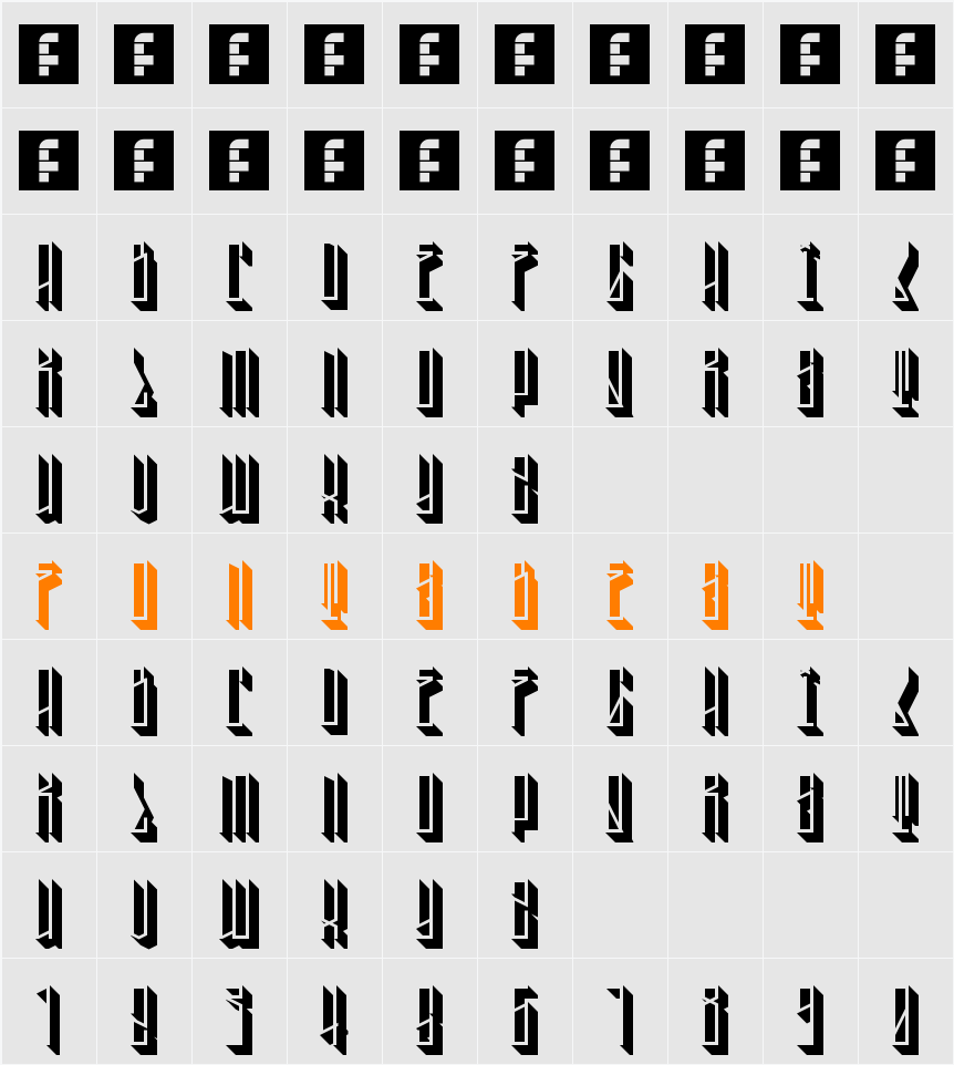 Tall Boy 3D Character Map