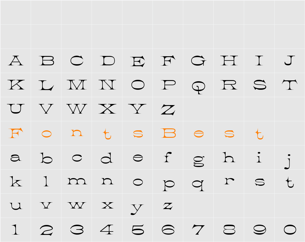 K22 Athenian Wide Character Map