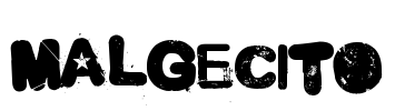Malgecito Font Image