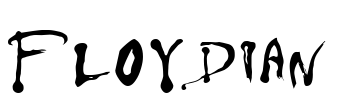Floydian Font Image