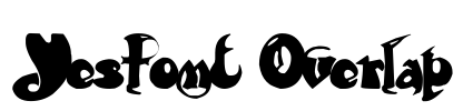 Yesfont Overlap Font Image