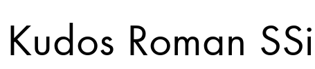 Kudos Roman SSi