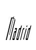 Madrid Font Image