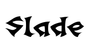 Slade Font Image