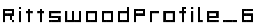 RittswoodProfile_6 Font Image