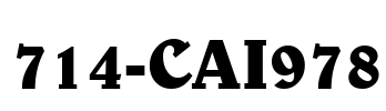 714-CAI978