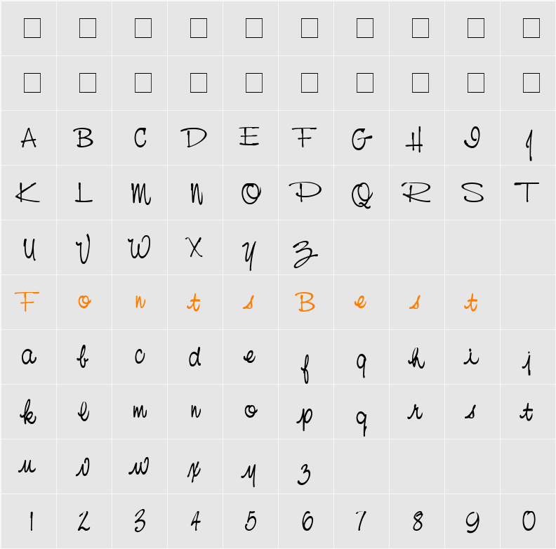 Nora Casual Character Map