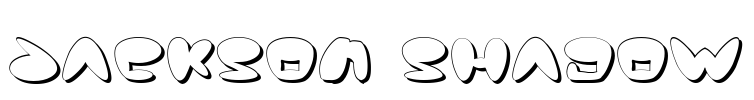 Jackson Shadow Font Image