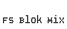 FS Blok Mix Font Image