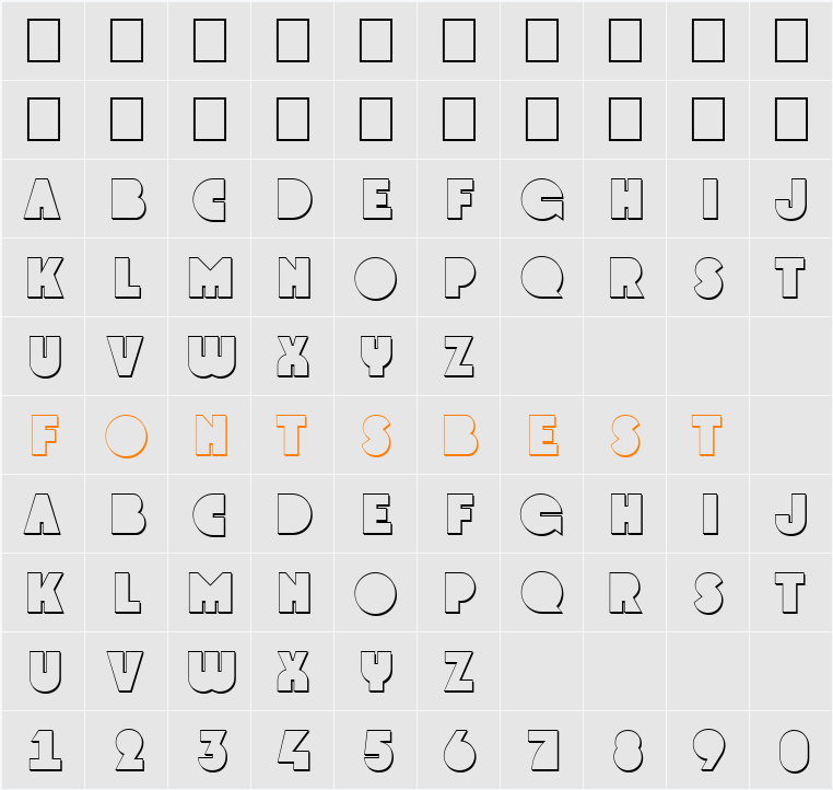 a_GrotoSh Character Map