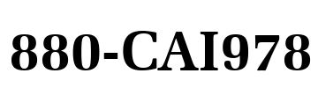 880-CAI978