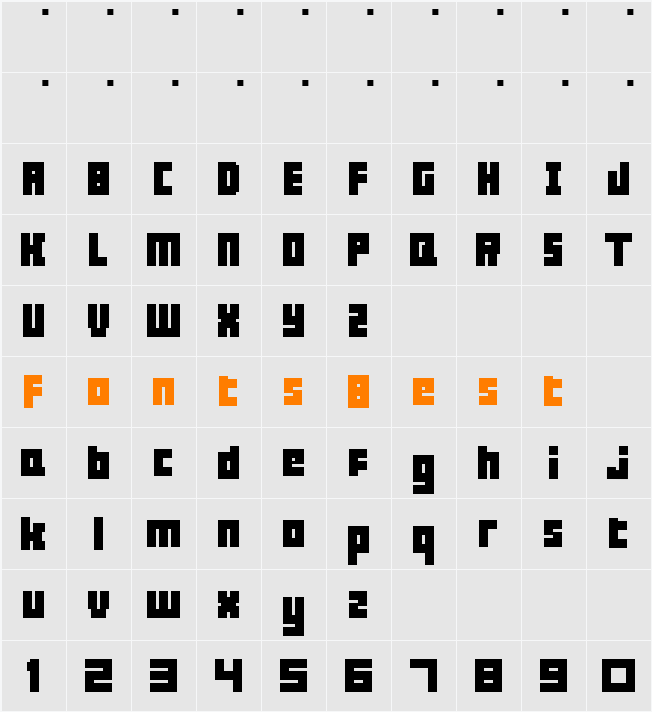 rr_basic03 Character Map