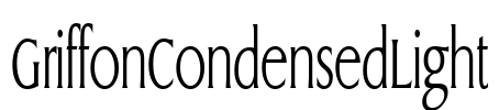 GriffonCondensedLight