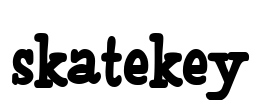 Skatekey Font Image