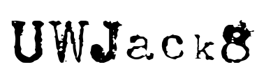 UWJack8 Font Image