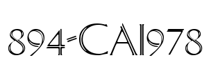 894-CAI978