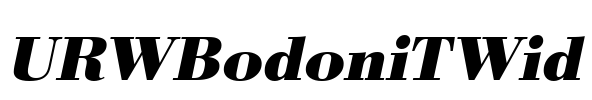 URWBodoniTWid