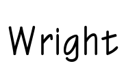 Wright