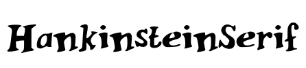 HankinsteinSerif Font Image