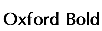 Oxford Bold