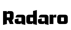 Radaro Font Image