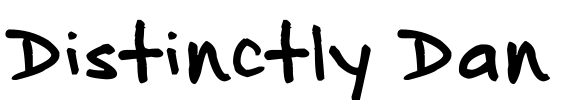 Distinctly Dan Font Image