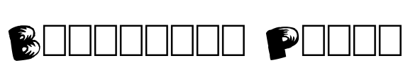Brightoon Plain Font Image