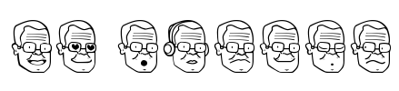 EL CUBANO Font Image