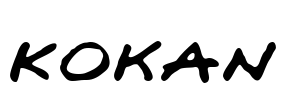 Kokan Font Image