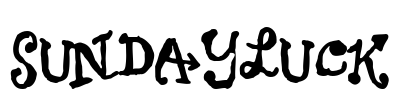 Sundayluck Font Image