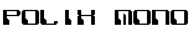 Polix Mono Font Image