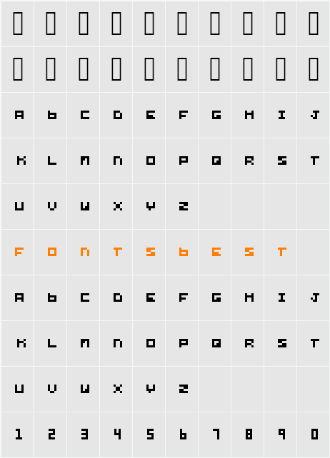 yond Character Map