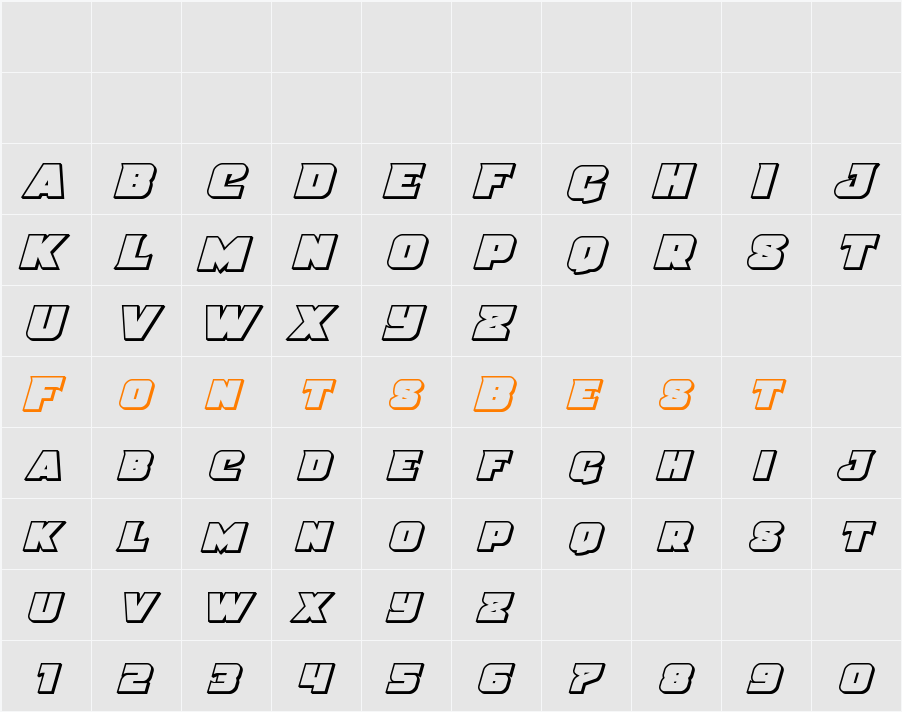 Justice Outline Character Map