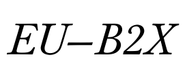 EU-B2X Font Image