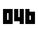 04b Font Image