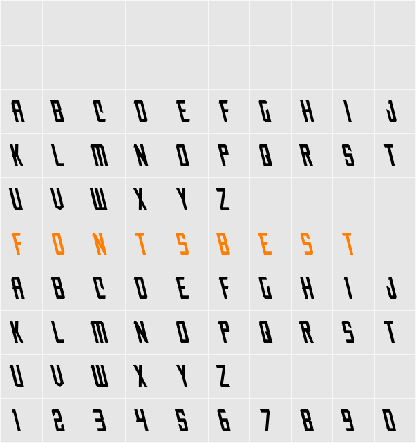 Nemesis Enforcer Leftalic Character Map