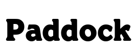 Paddock Font Image