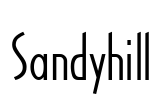 Sandyhill Font Image