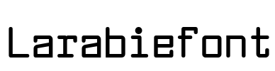 Larabiefont Font Image