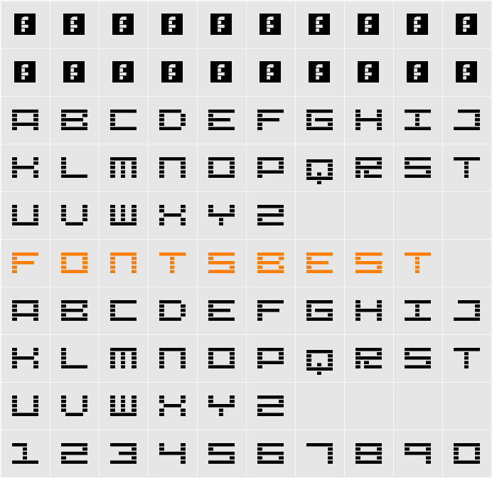 Lcd Expanded Character Map